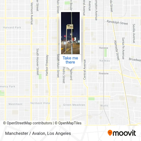 Manchester / Avalon map