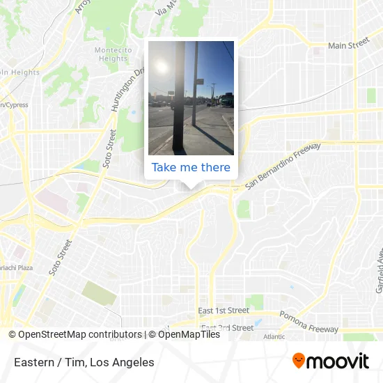 Mapa de Eastern / Tim