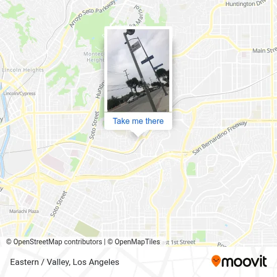 Eastern / Valley map