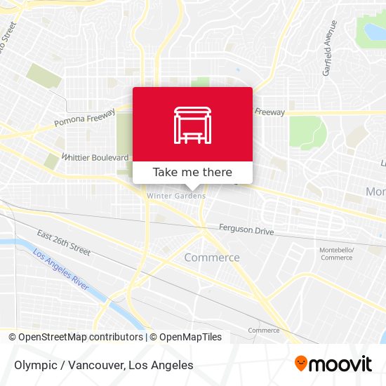 Olympic / Vancouver map