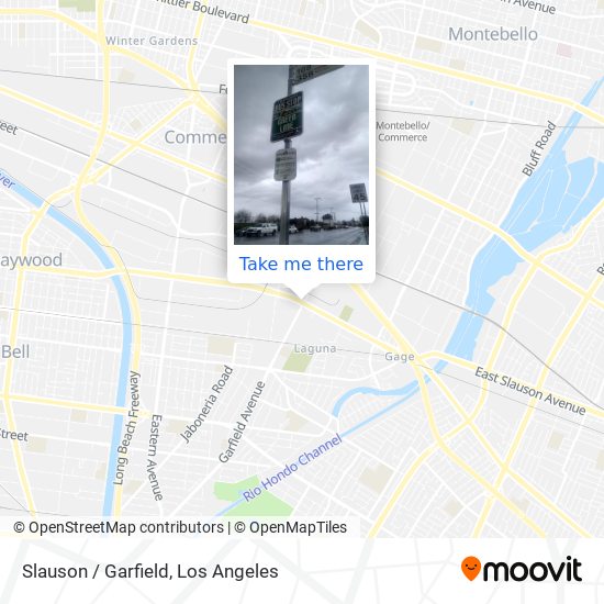 Mapa de Slauson / Garfield