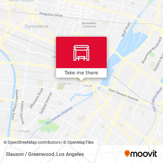 Mapa de Slauson / Greenwood