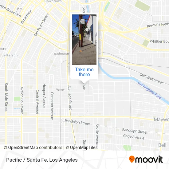 Pacific / Santa Fe map