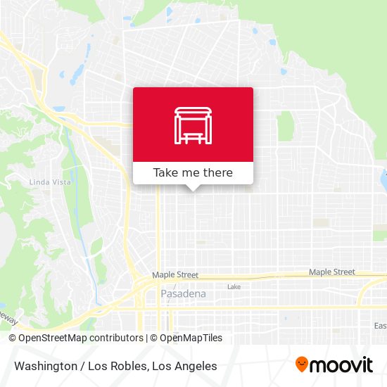 Washington / Los Robles map