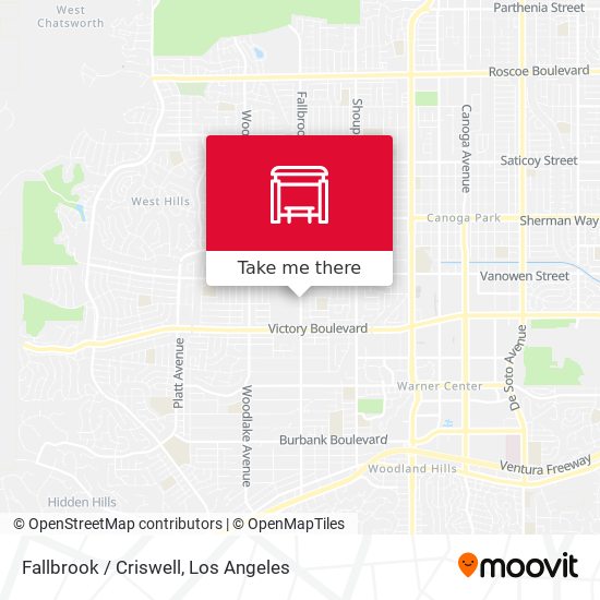 Fallbrook / Criswell map