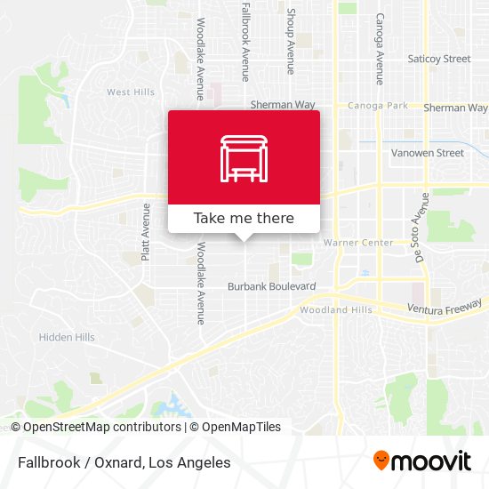 Fallbrook / Oxnard map