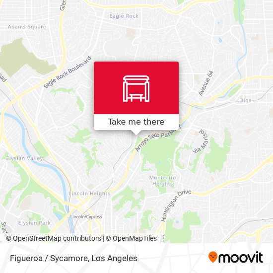 Mapa de Figueroa / Sycamore