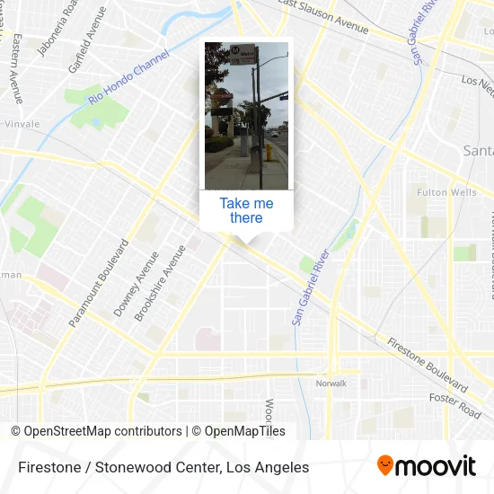 Firestone / Stonewood Center map