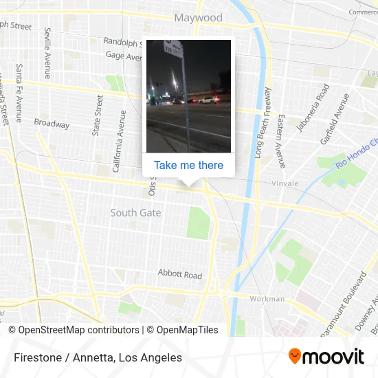 Firestone / Annetta map