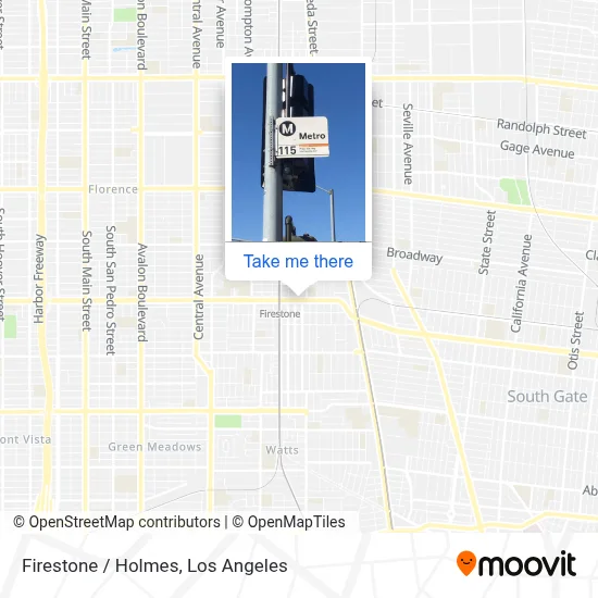 Firestone / Holmes map