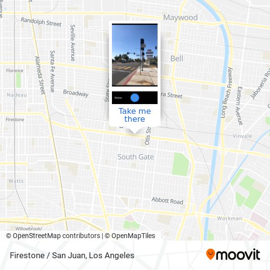 Firestone / San Juan map