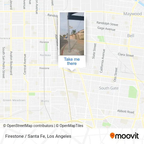 Firestone / Santa Fe map