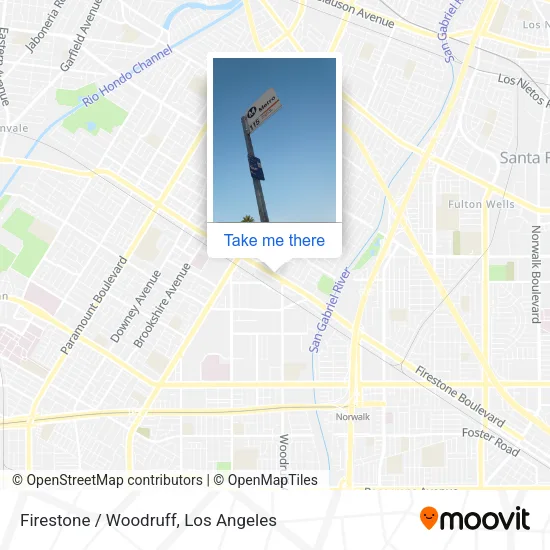 Firestone / Woodruff map