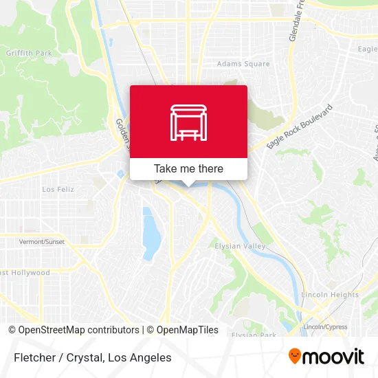 Fletcher / Crystal map