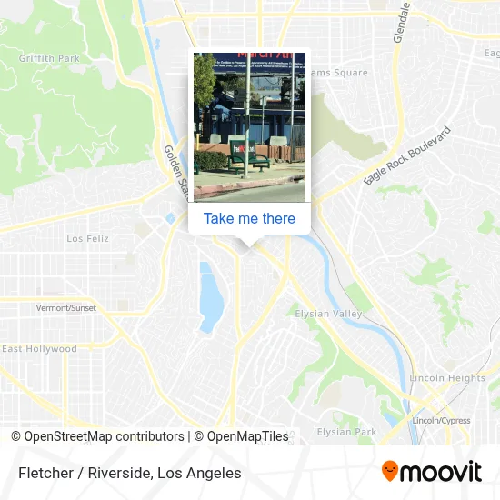 Fletcher / Riverside map