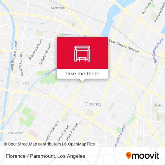 Florence / Paramount map