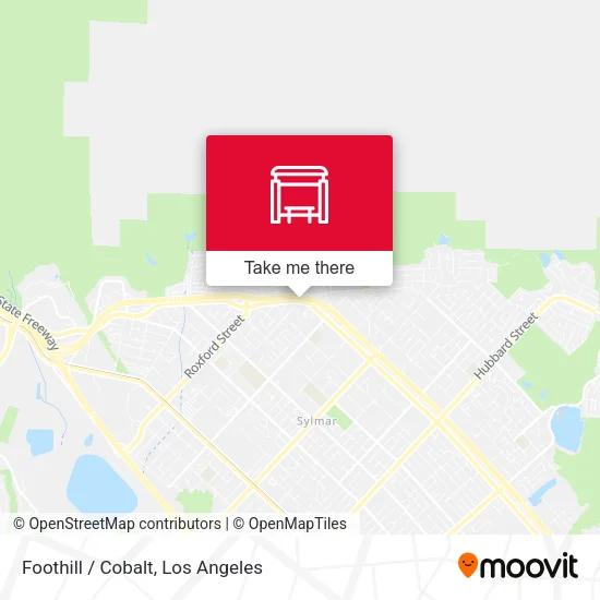 Foothill / Cobalt map