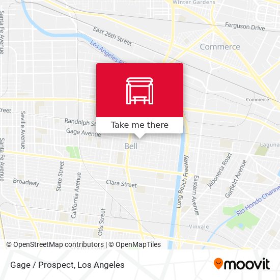 Mapa de Gage / Prospect