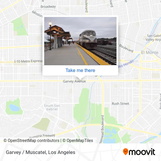 Garvey / Muscatel map