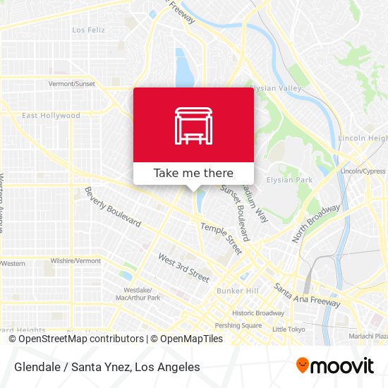 Mapa de Glendale / Santa Ynez