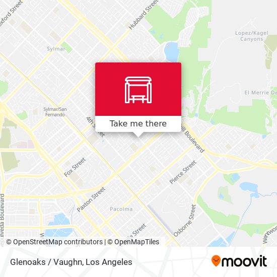 Mapa de Glenoaks / Vaughn
