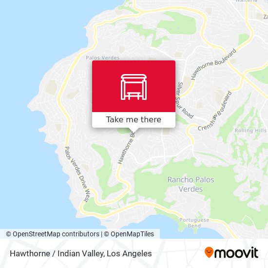 Hawthorne / Indian Valley map