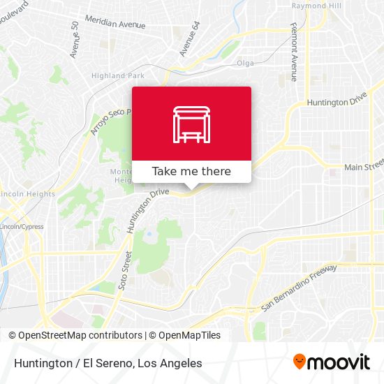 Mapa de Huntington / El Sereno