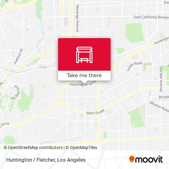 Huntington / Fletcher map