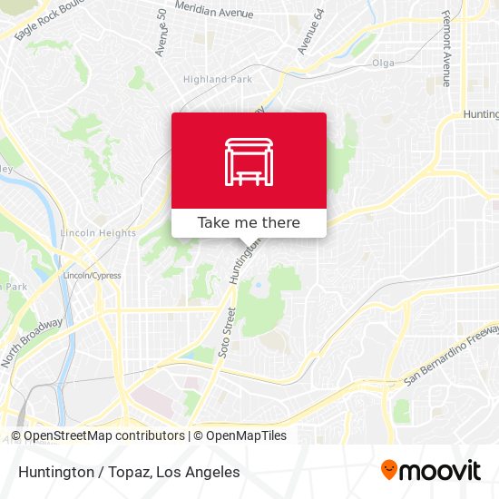 Mapa de Huntington / Topaz