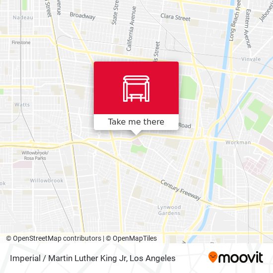 Imperial / Martin Luther King Jr map