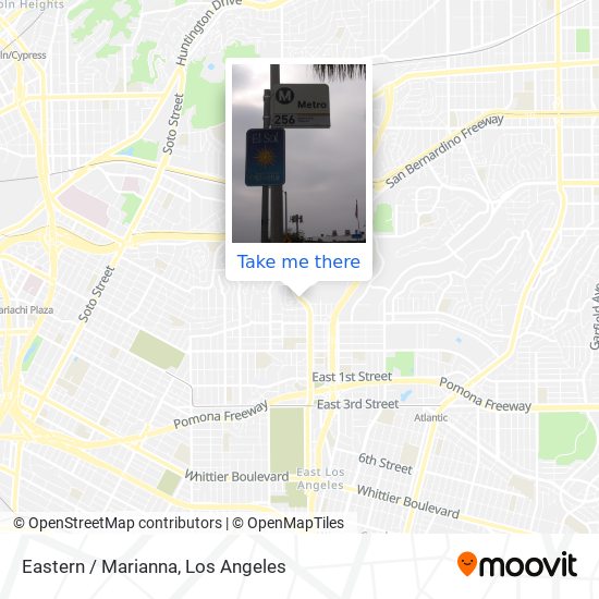 Mapa de Eastern / Marianna