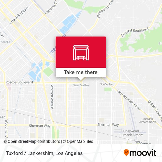 Mapa de Tuxford / Lankershim