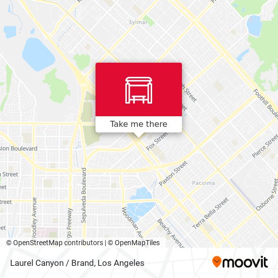 Mapa de Laurel Canyon / Brand