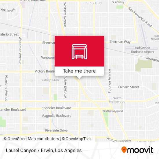 Mapa de Laurel Canyon / Erwin
