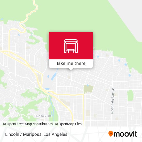 Mapa de Lincoln / Mariposa