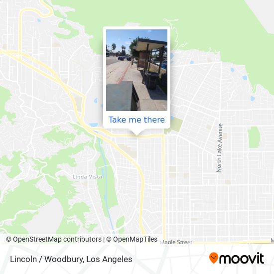 Mapa de Lincoln / Woodbury