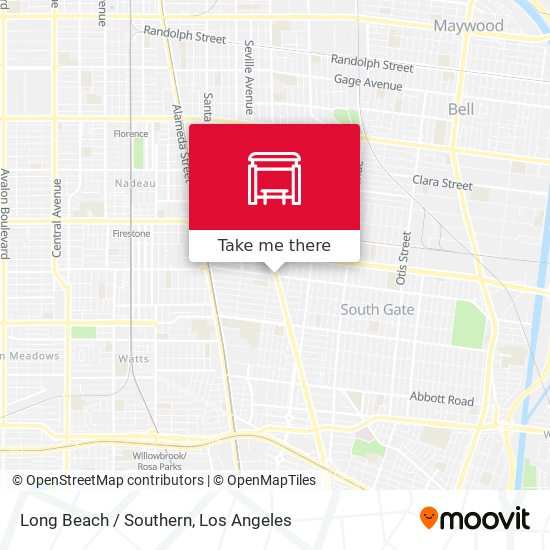Long Beach / Southern map