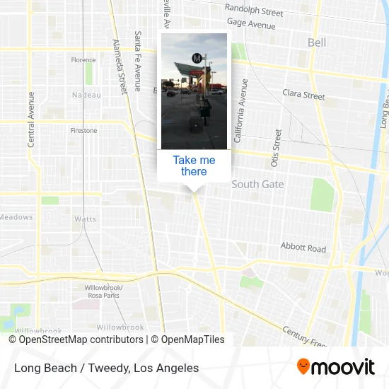 Long Beach / Tweedy map