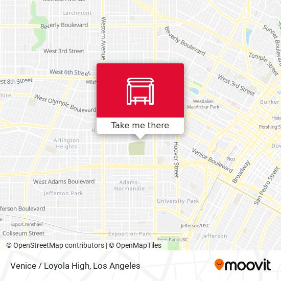 Mapa de Venice / Loyola High
