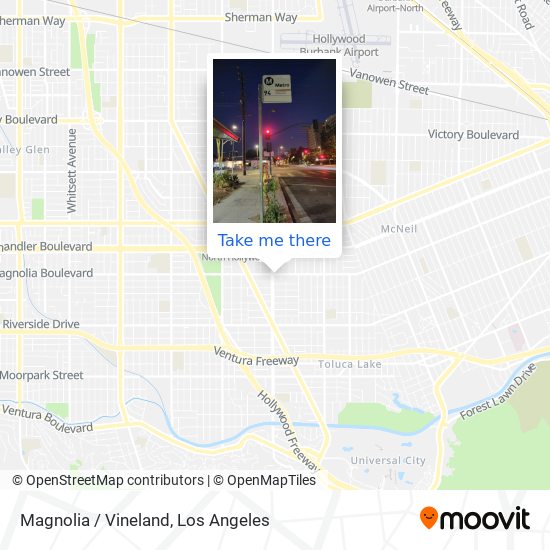 Mapa de Magnolia / Vineland