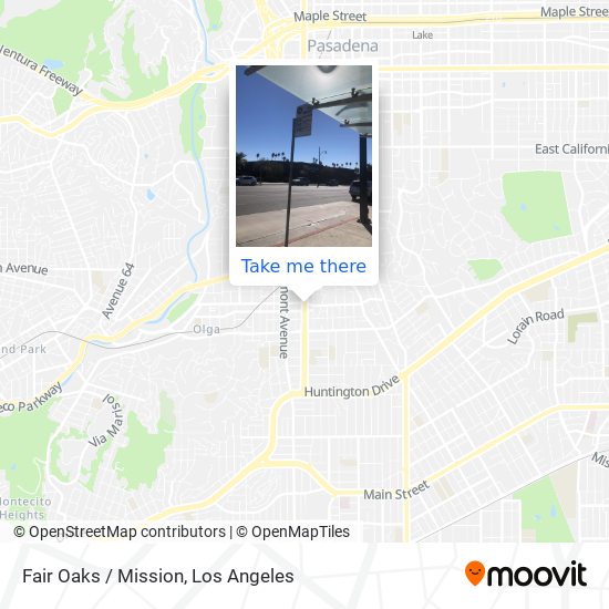 Mapa de Fair Oaks / Mission