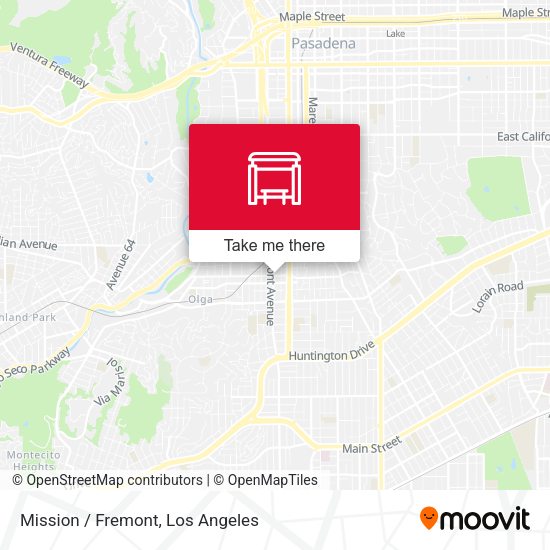 Mapa de Mission / Fremont