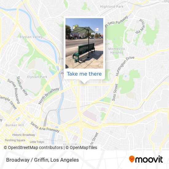 Mapa de Broadway / Griffin