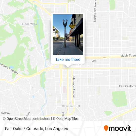 Fair Oaks / Colorado map