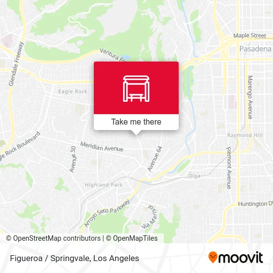 Figueroa / Springvale map