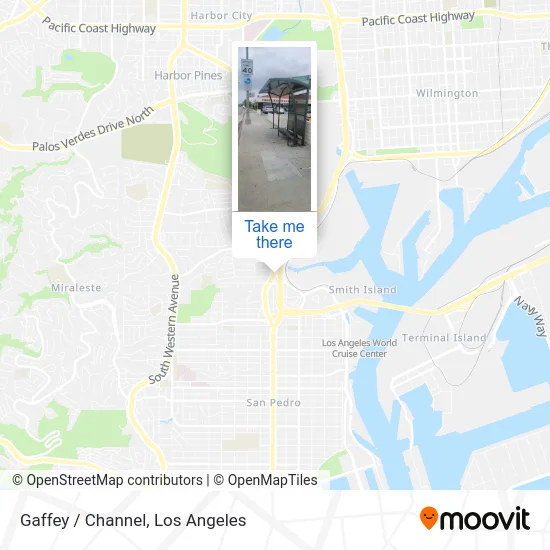 Gaffey / Channel map