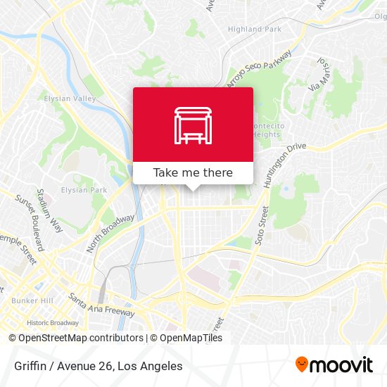 Mapa de Griffin / Avenue 26
