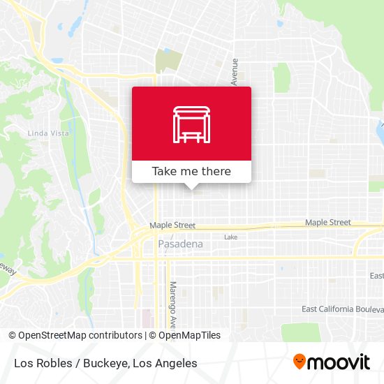 Los Robles / Buckeye map