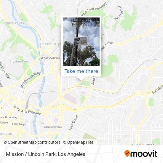 Mission / Lincoln Park map
