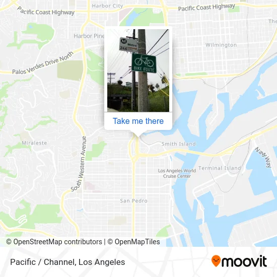 Pacific / Channel map